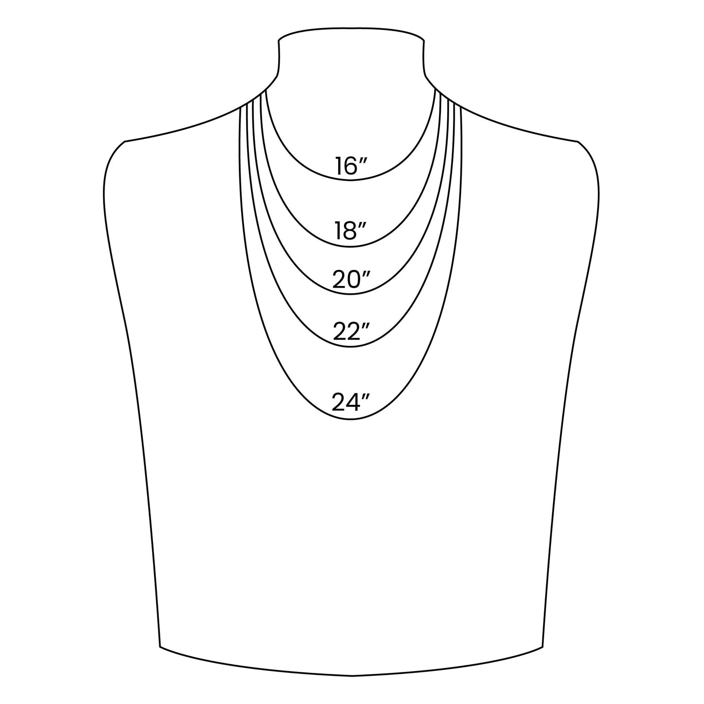 WJW - 18K Gold Paperclip Chain Necklace