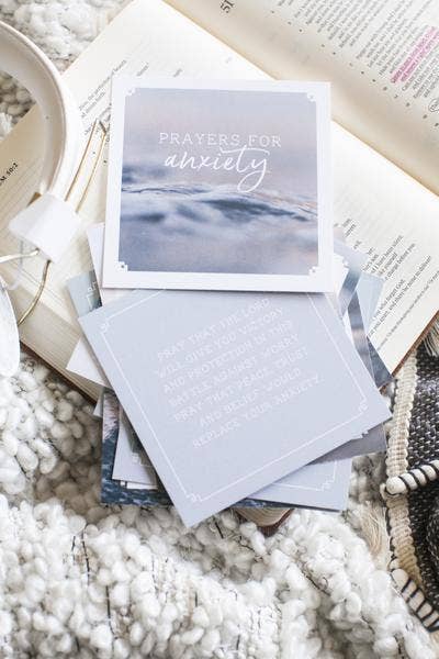The Daily Grace Co - Prayers For Anxiety Verse Card Set