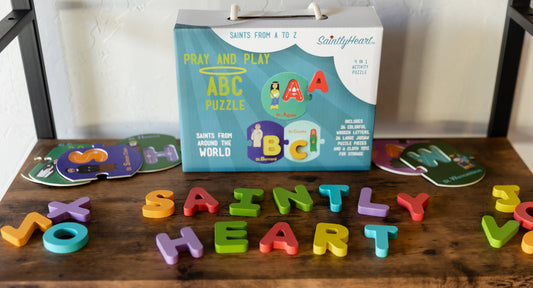 Saintly Heart LLC - Pray and Play ABC Puzzle