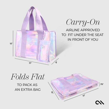 Case-Mate - Case-Mate Soap Bubble Beach Tote Shoulder Bag - Iridescent