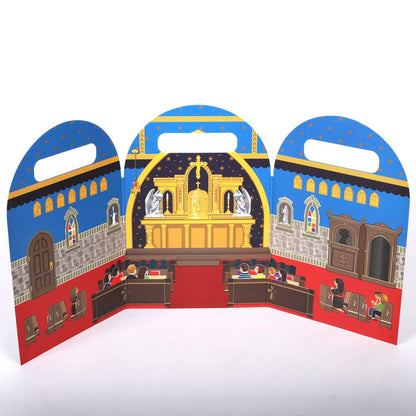 Swanson Christian Products - Toy Playset Magnet My Little Church