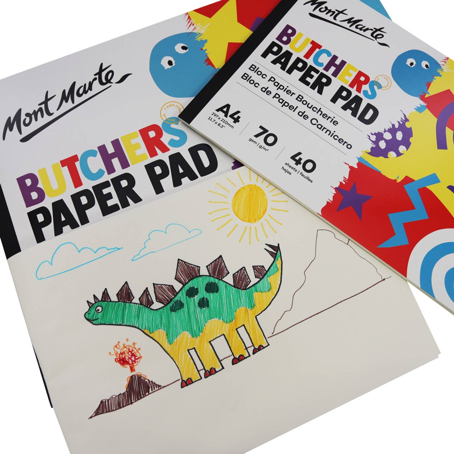 Mont Marte Usa, Inc. - Butchers Paper Pad A4 70gsm 40 sheets