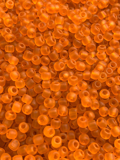 MaddieMayShop - Frost Glass seed beads, 6/m glass beads, Seed Beads Bulk