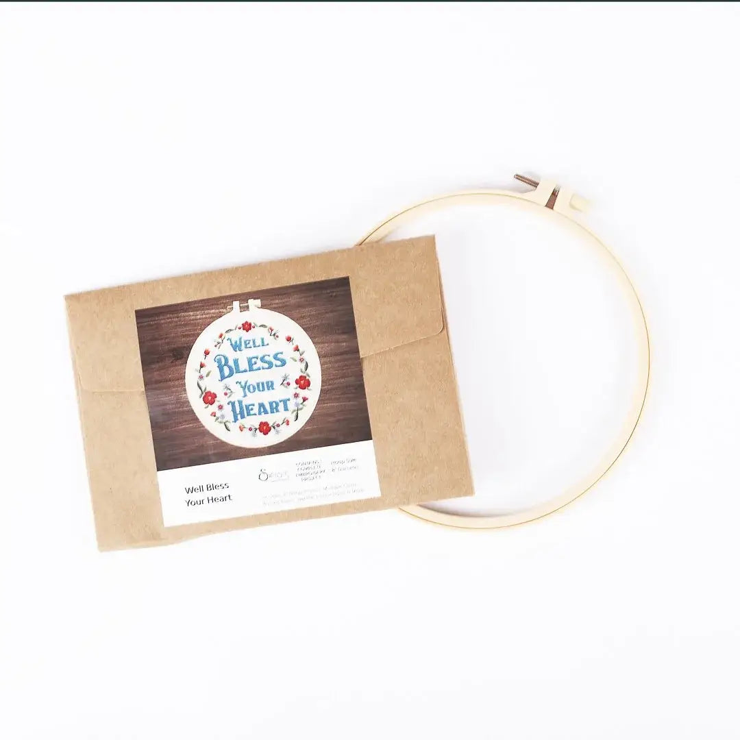 Swanson Christian Products - Embroidery Kit - Bless Your Heart
