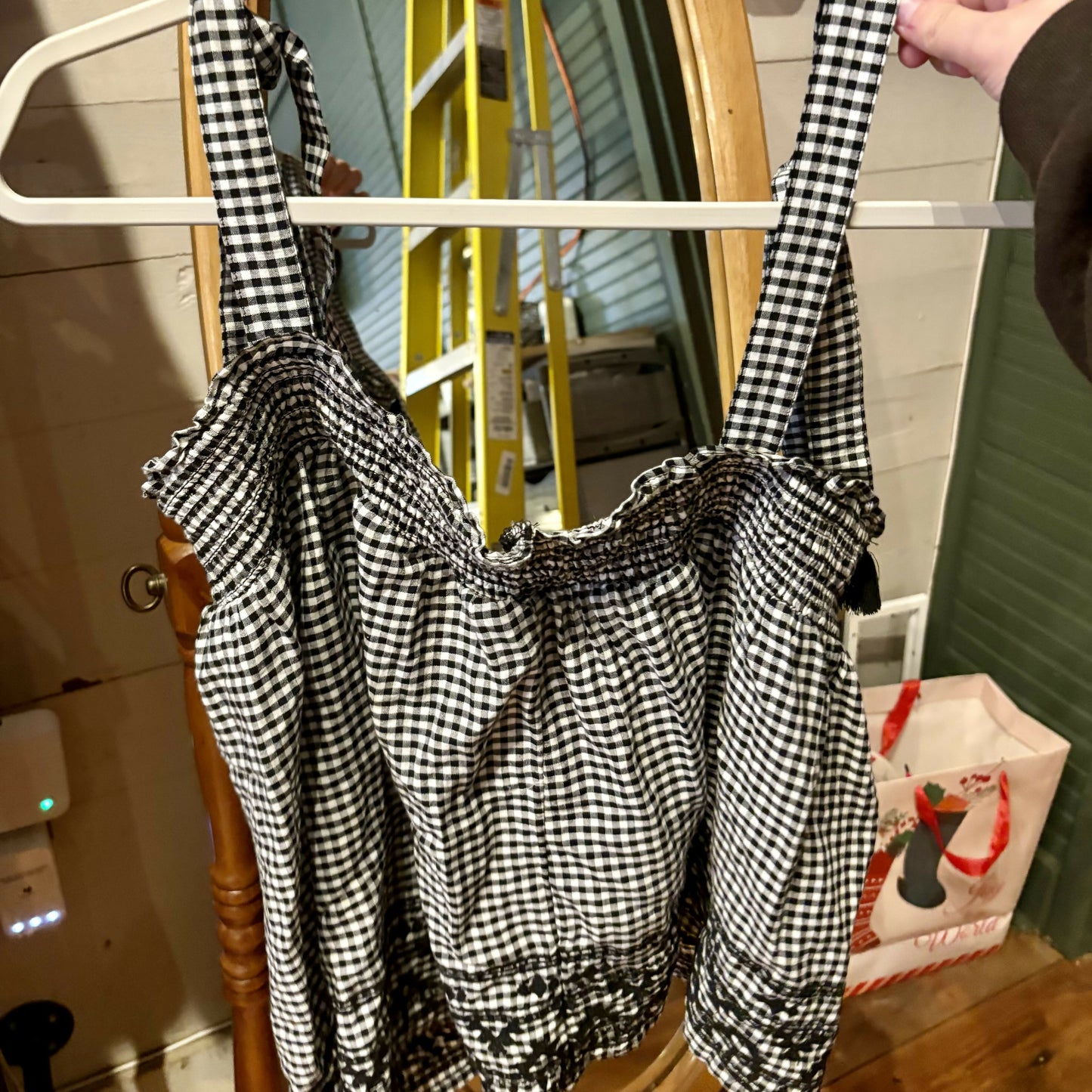 Gingham Tank Top