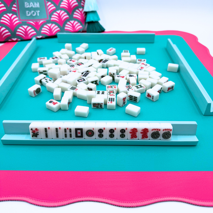 My Fair Mahjong - MINI MAHJONG MAT  |  Color Wave  |  21" x 21"