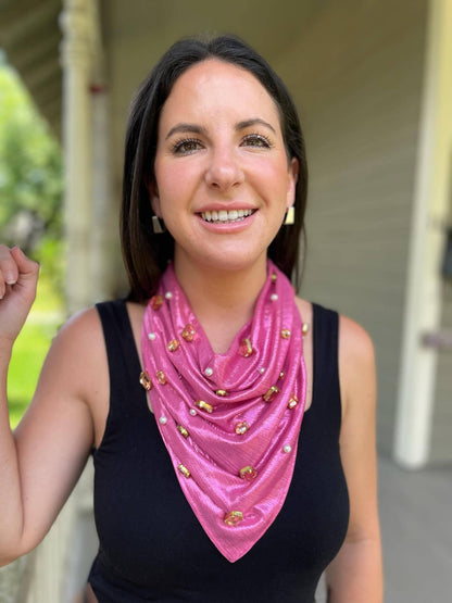 Blingdana by KF Designs - Bejeweled/Pearl Bandanas