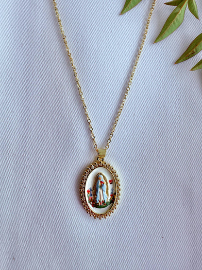 Harleigh Leonards Designs - Mary's Garden Necklace