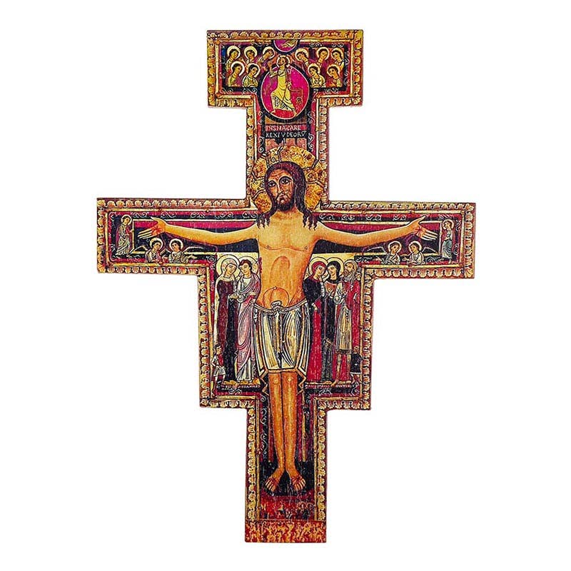 Christian Brands Catholic - 10in San Damiano Crucifix