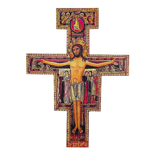 Christian Brands Catholic - 10in San Damiano Crucifix