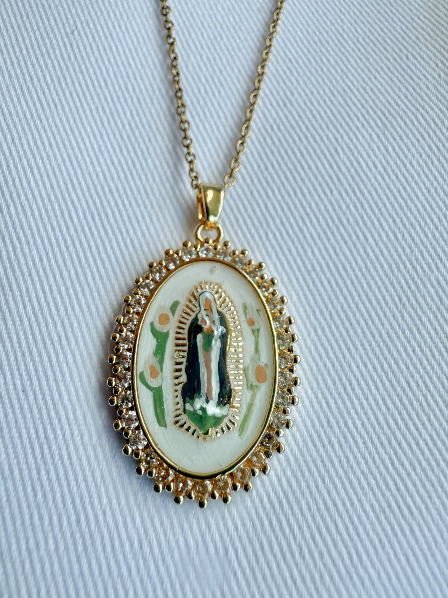 Harleigh Leonards Designs - St Clare of Assisi Necklace
