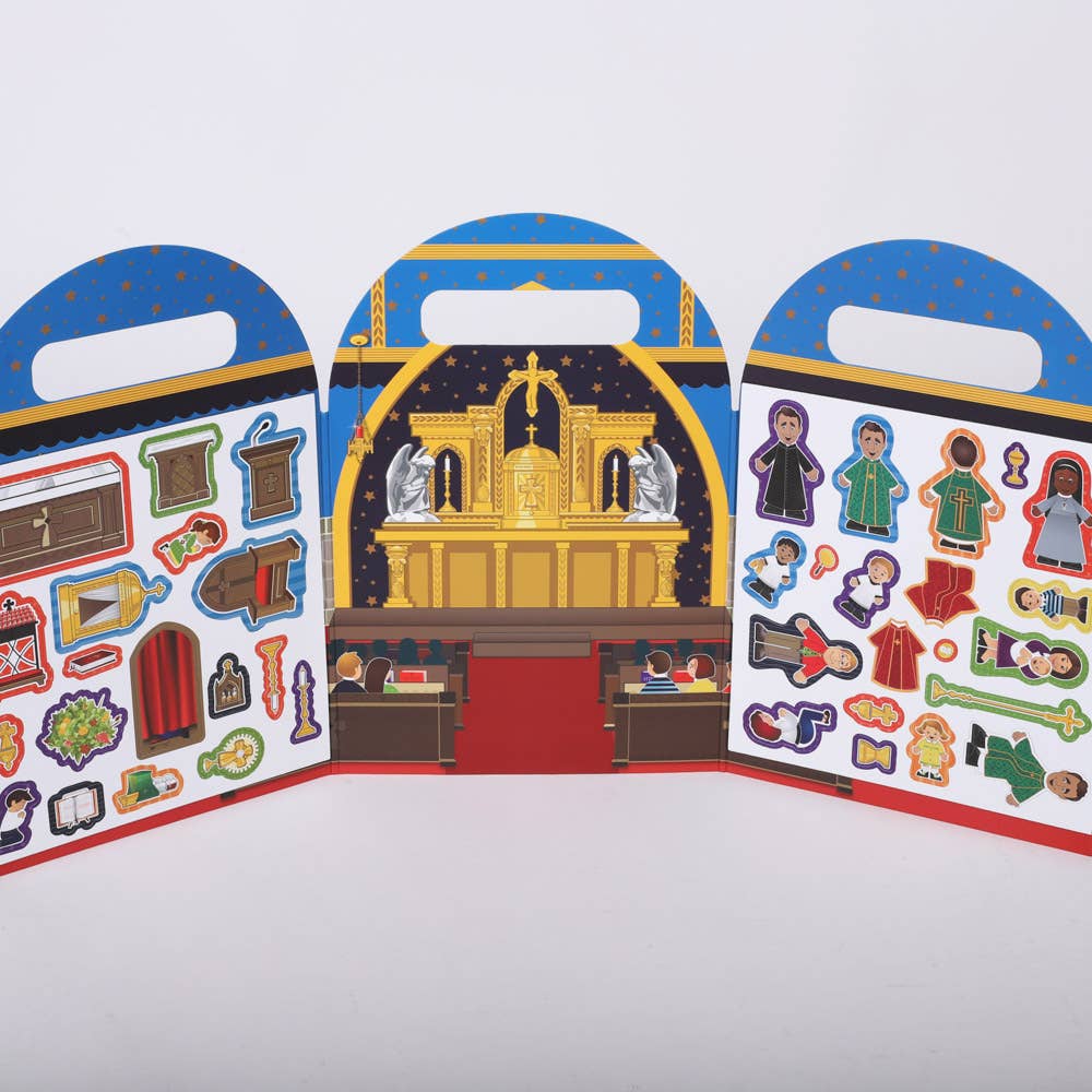 Swanson Christian Products - Toy Playset Magnet My Little Church