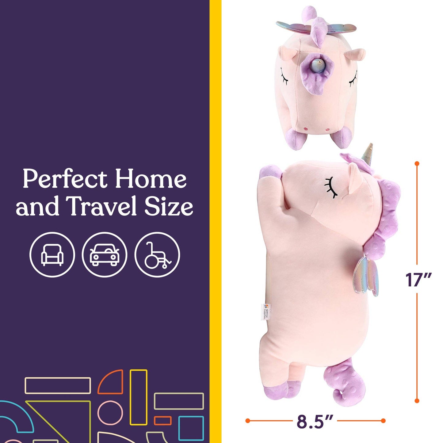 Special Supplies - Sensory Vibrating Pillow-Unicorn