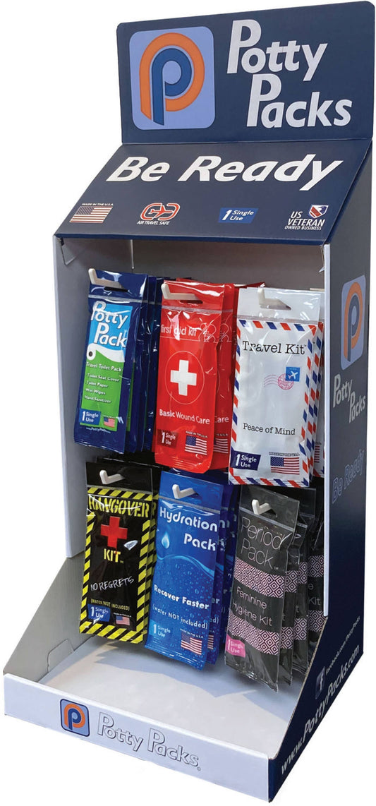 Potty Packs - Point of Sale Display
