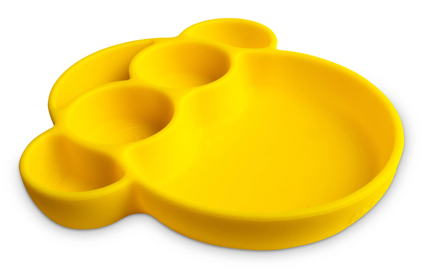 Think - Suction Plate Yellow Monkey
