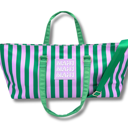 My Fair Mahjong - MAHJONG TOTE BAG  |  Wide with Zipper Closure