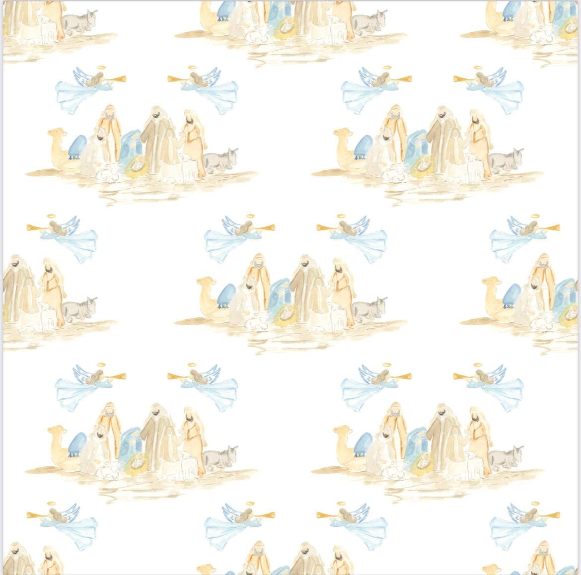 Sweet Bay Clothing - Nativity  Zipper Onesie