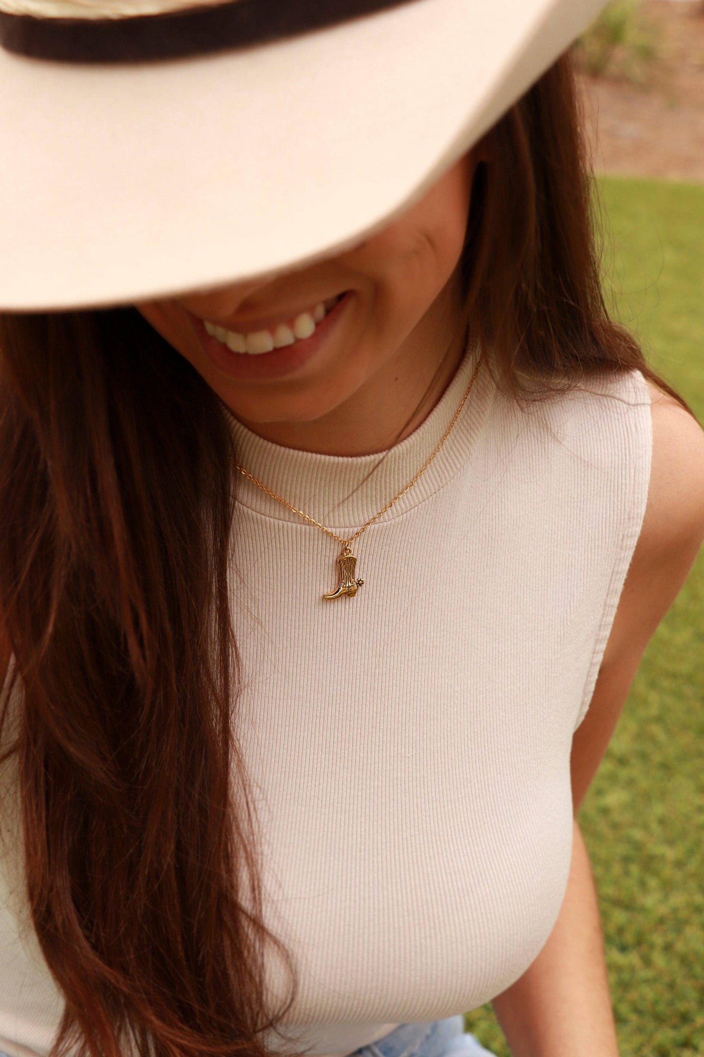 WJW - Cowboy Boot Pendant