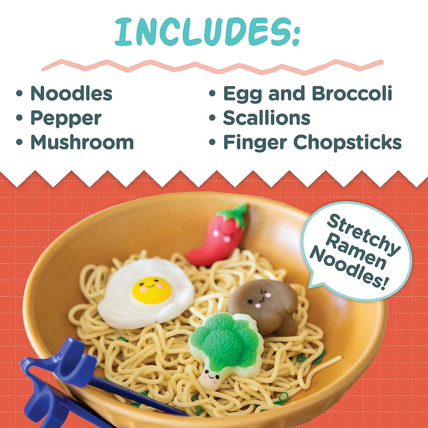 MindWare & Peaceable Kingdom - Foodie Fidget - Ramen Bowl