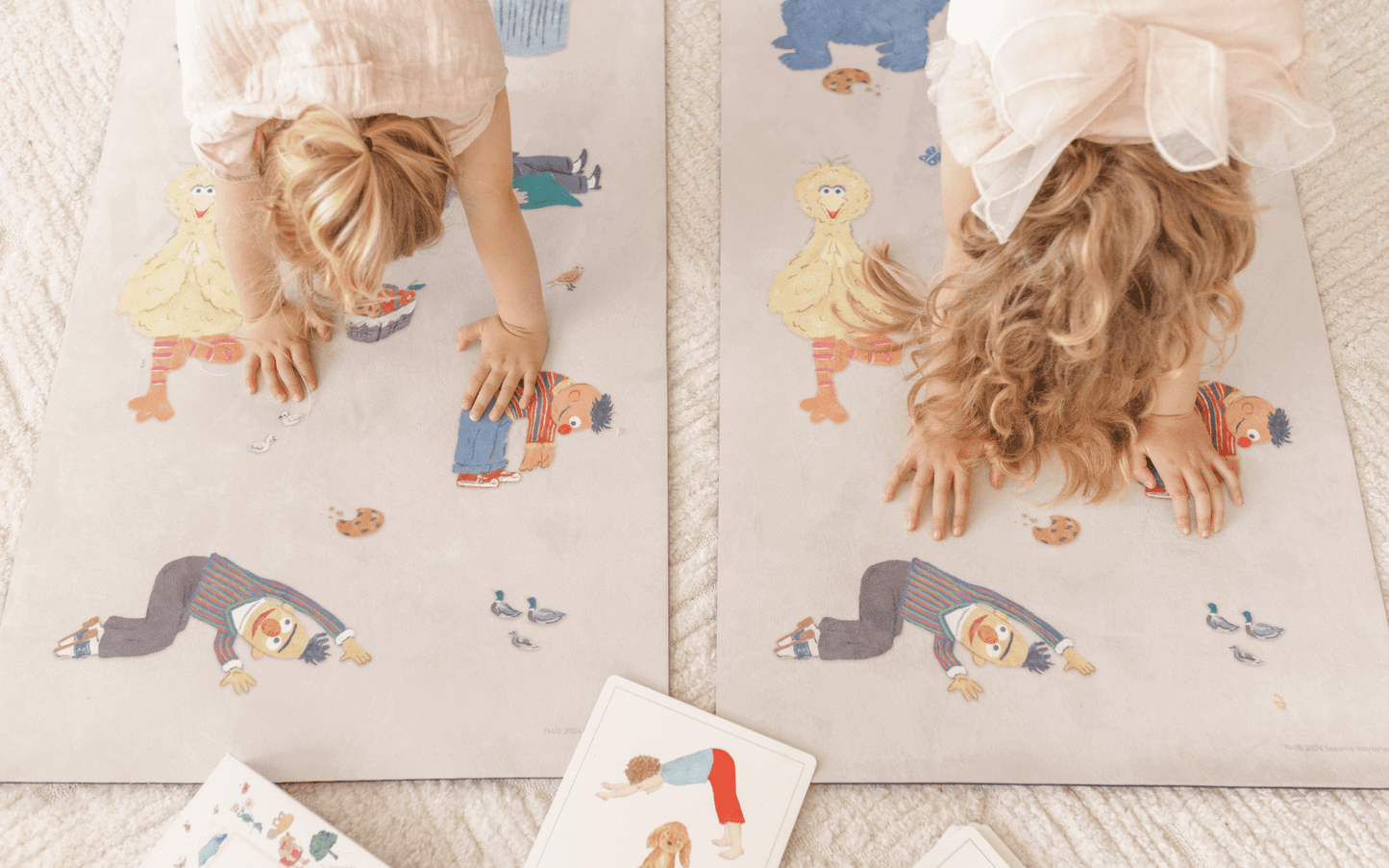 Mindful and Co Kids USA - Sesame Street Print Kids Yoga Mat