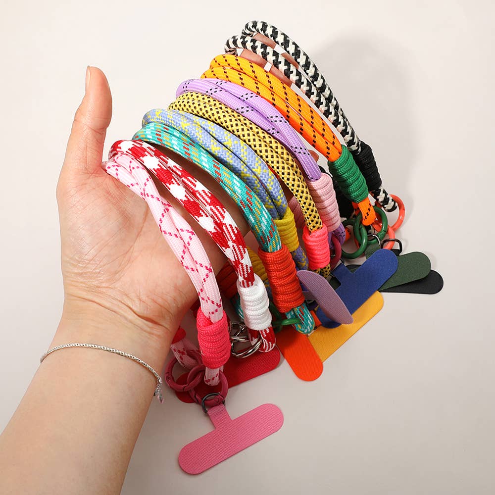 Sensibling Corp. - Candy Color Double Loop Phone Wrist Strap / Keychain