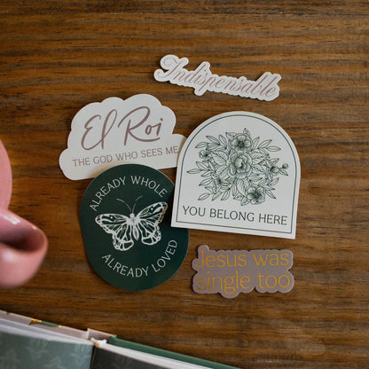 The Daily Grace Co - You Belong Here Sticker Pack