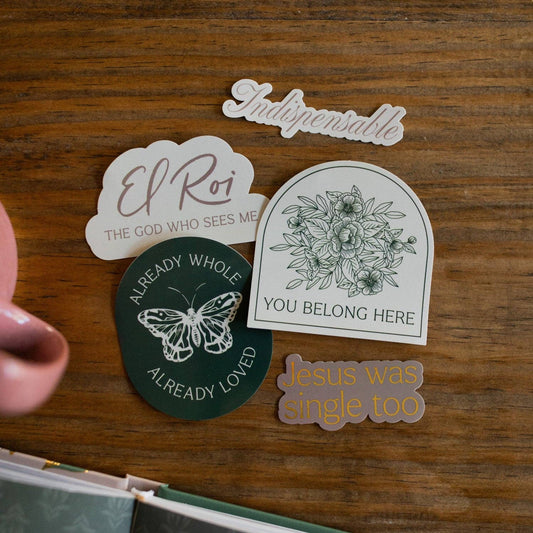 The Daily Grace Co - You Belong Here Sticker Pack