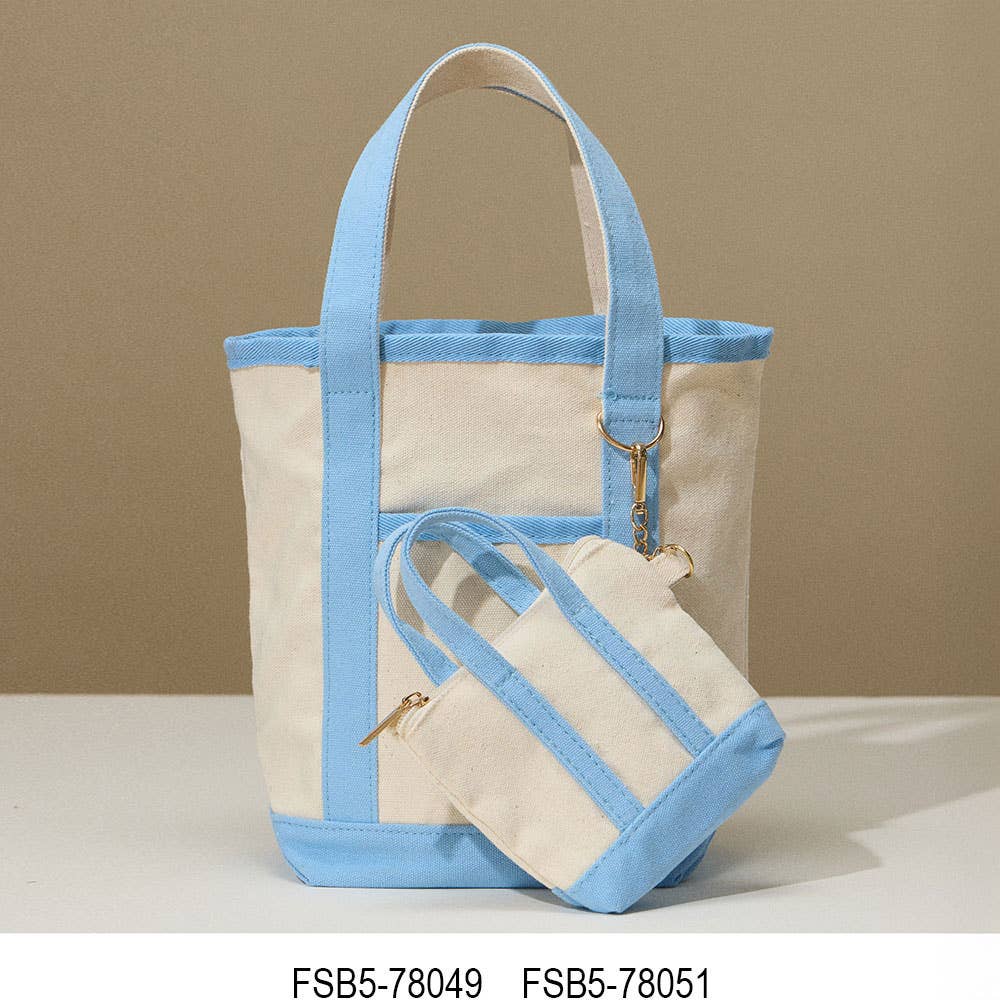 Sensibling Corp. - Mini Canvas Pouch Bag / Bag Charm