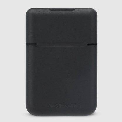Case-Mate - Black MagSafe Leather Flip Wallet