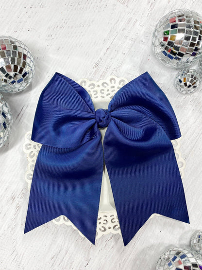The Hair Bow Company - 6" Cheer Bow - Alligator Clip - 15 Colors - Dance Team Bows