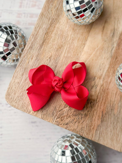 The Hair Bow Company - Original Grosgrain Hair Bow - Alligator Clip - 3"
