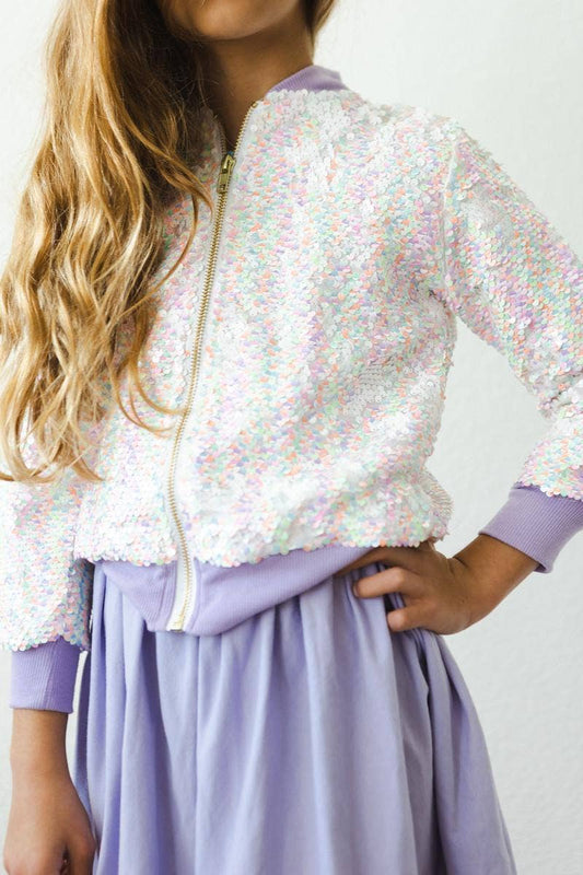 Mila & Rose - Unicorn Flip Sequin Jacket