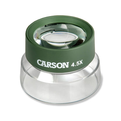 Carson - Pre-Focused Stand Magnifier Loupe for Kids, Insect Viewer