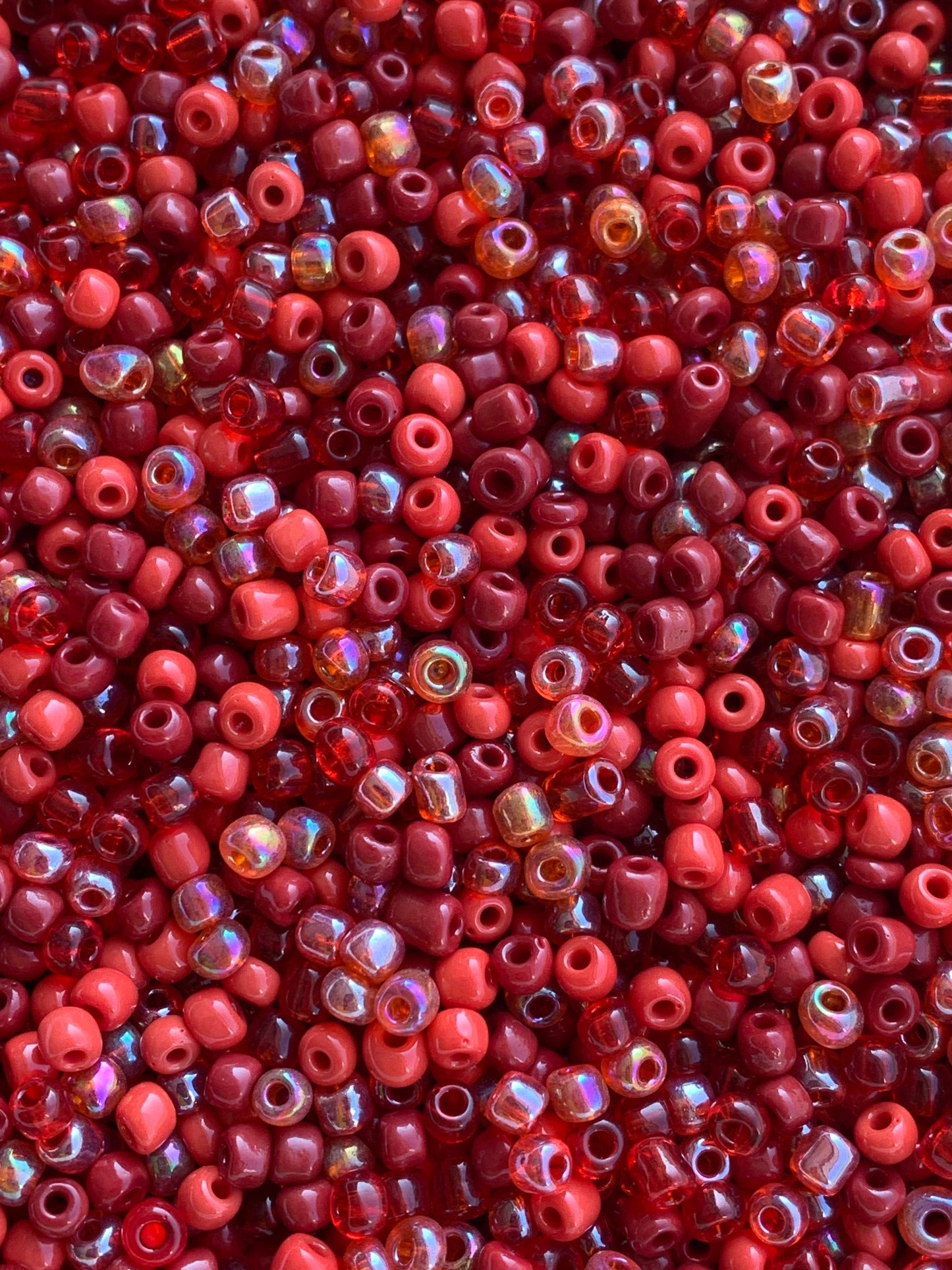 MaddieMayShop - 6/0 Seed Beads Mix,  Glass Beads/450 Grams