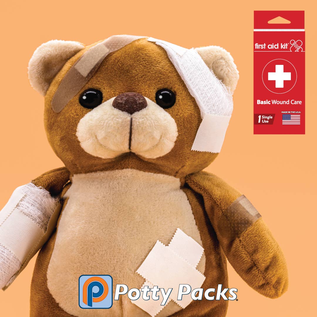 Potty Packs - First Aid Kit: Compact & Essential for Small Emergencies