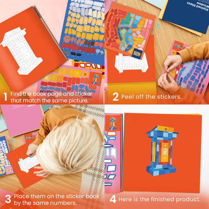 Catholic Family Crate® - Pray by Sticker: Mass Sticker Book