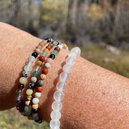 Take a Hike! Selenite Bracelet