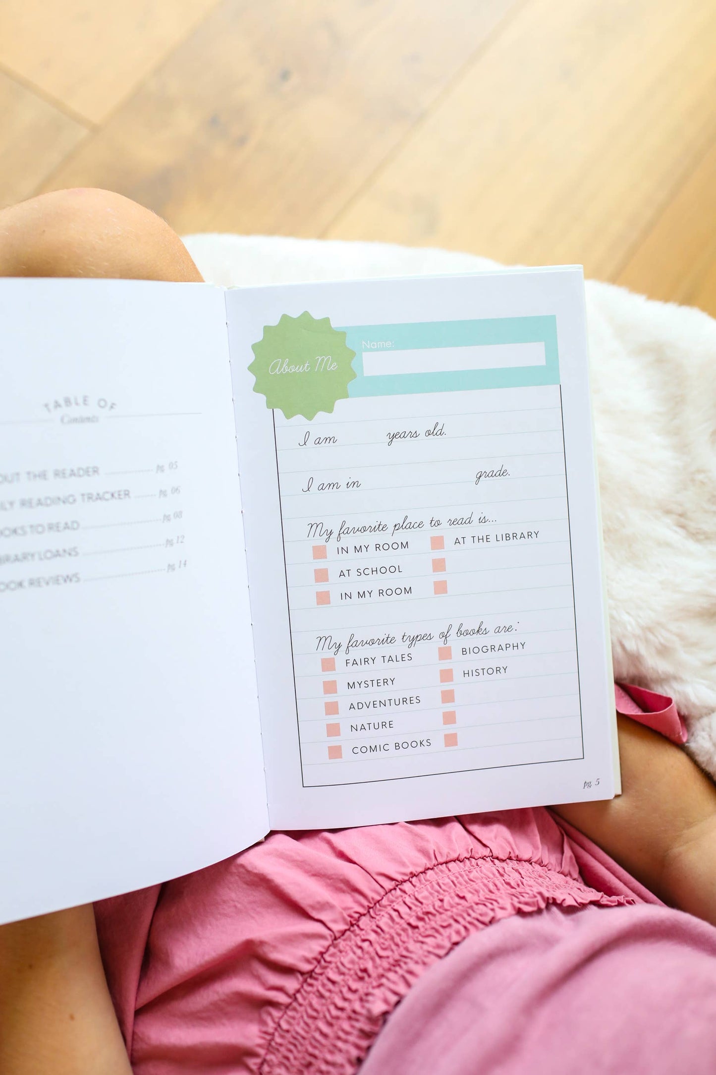 Paper Peony Press - Reading Journal for Kids: For the Love of Books