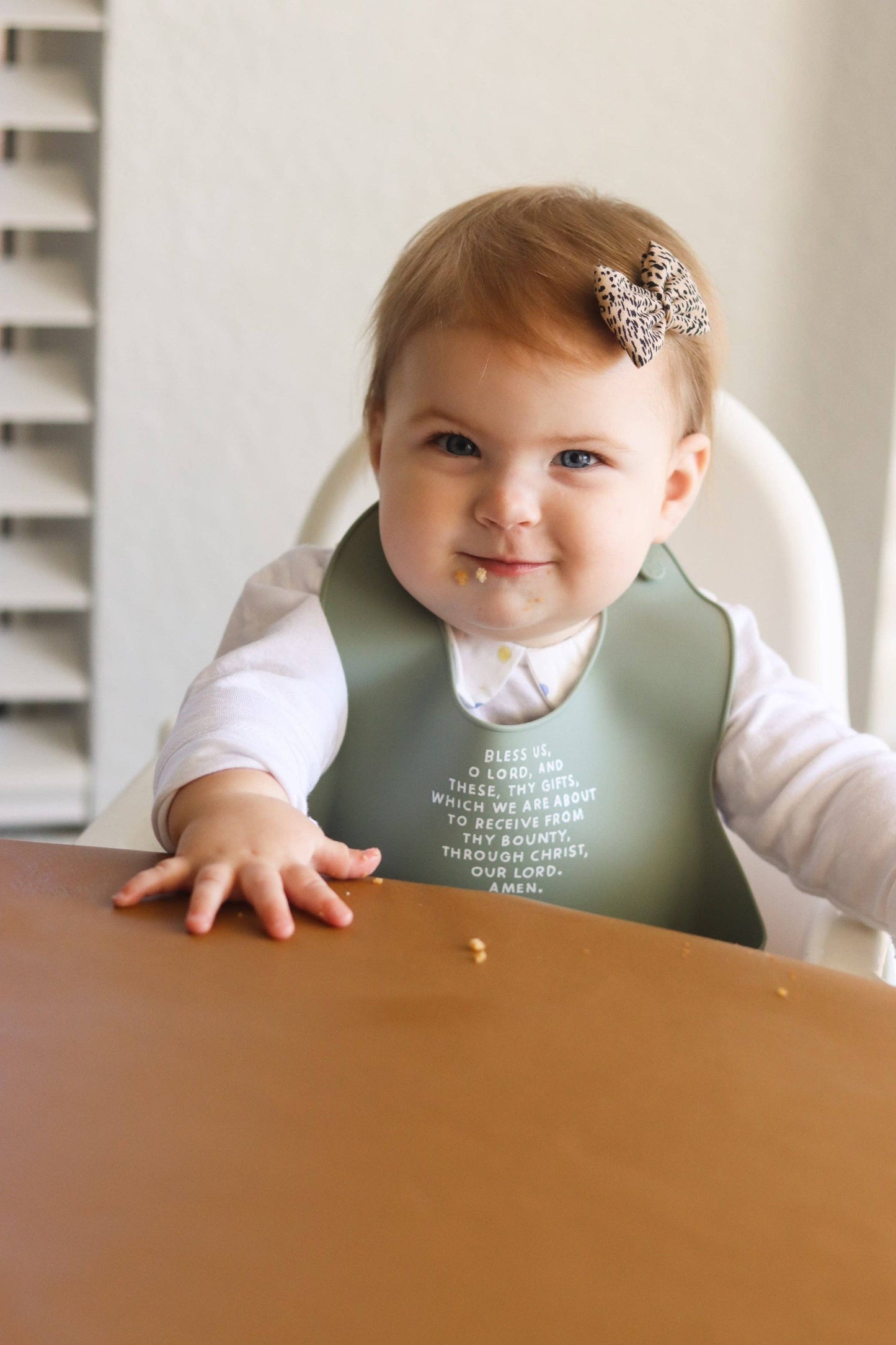 Be A Heart - Meal Blessing Silicone Bib