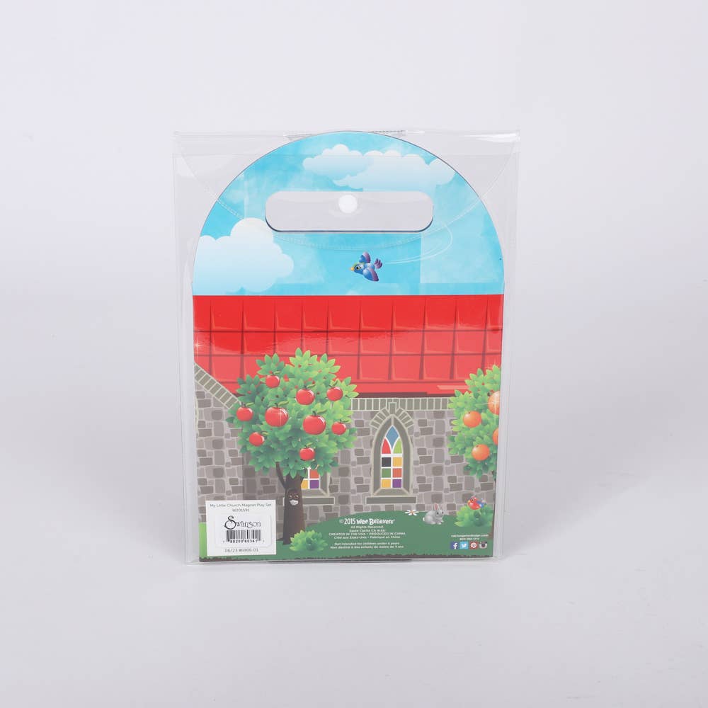 Swanson Christian Products - Toy Playset Magnet My Little Church