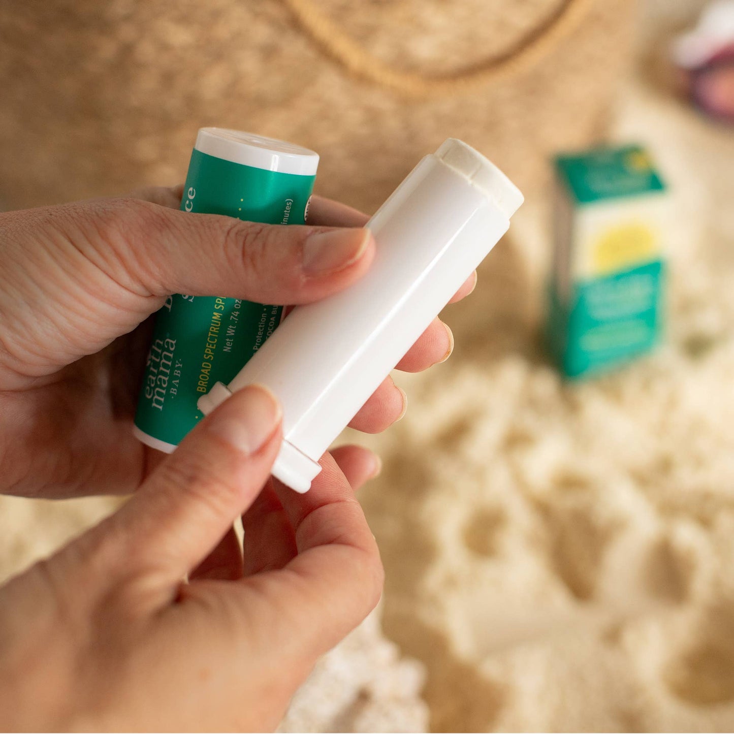 Earth Mama Organics - Baby Face Mineral Sunscreen Face Stick - SPF 40