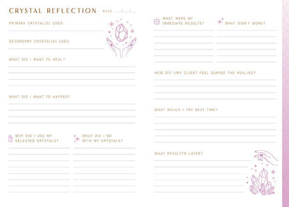 Crystal Healing Reflection Journal