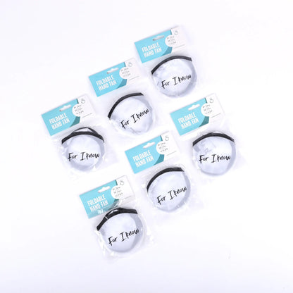 Swanson Christian Products - Foldable Hand Fan - Jer. 29:11 - Pack of 6
