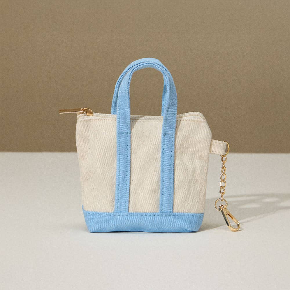 Sensibling Corp. - Mini Canvas Pouch Bag / Bag Charm