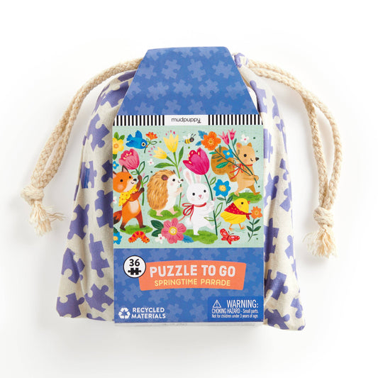 Chronicle Books - Springtime Parade Puzzle to Go