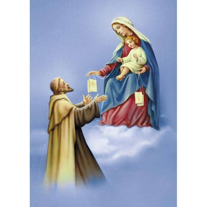 Christian Brands Catholic - Aq Prs Scapular Prayer Bk