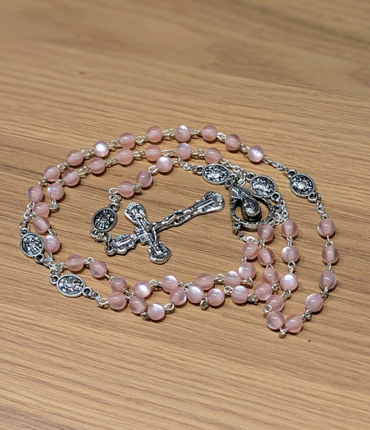 Natural stone rosary