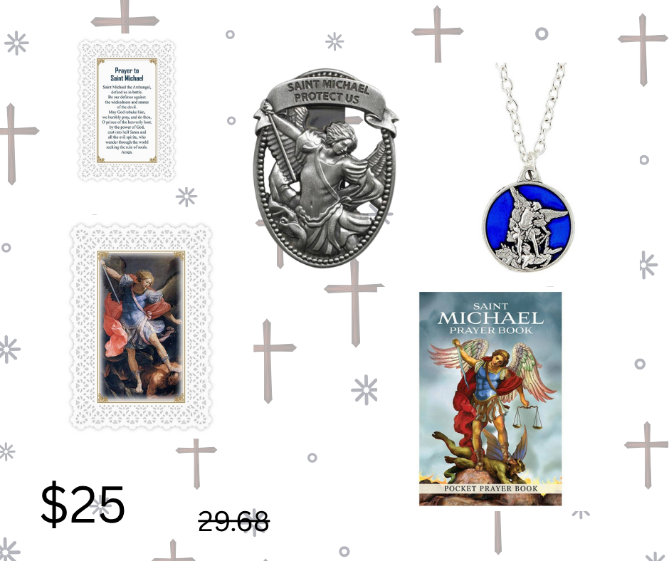 Senior Retreat St Michael Protection Prayer Bundle