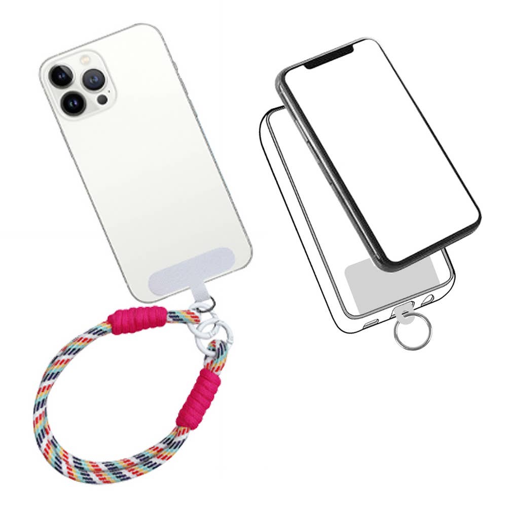 Sensibling Corp. - Candy Color Double Loop Phone Wrist Strap / Keychain