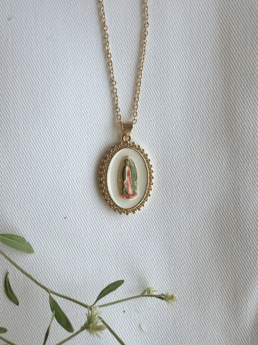 Harleigh Leonards Designs - Our Lady of Guadalupe Necklace